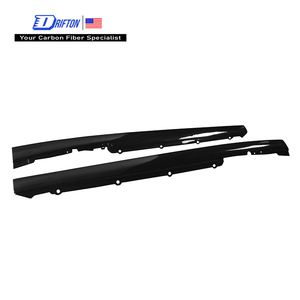 สเกิร์ตข้างสำหรับ Ferrari 296 ปี 2021-2025 แบบ OEM คาร์บอนไฟเบอร์แห้งคุณภาพสูง อะไหล่แท้จากโรงงาน - Product Image 1