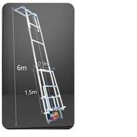 Élévateur à échelle électrique en acier de 25m Nouveau palan de construction pour usage domestique Élévateur de panneau photovoltaïque à câble métallique 220v