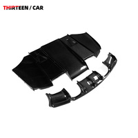 Style arrière agressif E92 E93, lèvre arrière améliorée pour l'apparence du pare-chocs arrière, kit carrosserie BMW M3