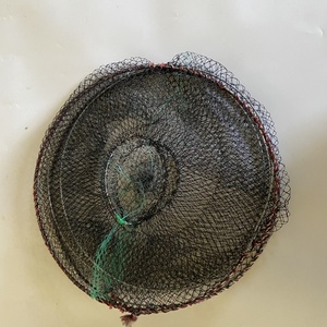 Piège à crabes pliable portable Drasry, appât pour homard, écrevisses, crevettes, filets de pêche pliables, conception flottante, cadre en acier, fabriqué en plastique - Product Image 5