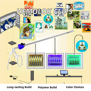 Kit d'instruments de ligature jetables pour laparoscopie linéaire endoscopique, en titane et acier inoxydable, avec recharges médicales Echelon - Product Image 6