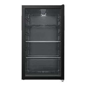Refroidisseur à vin Midea 98L, thermostat réglable, température constante, porte en verre électrique autoportante - Product Image 1