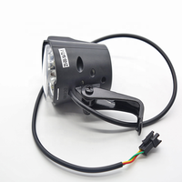 Accessoires de vélo électrique Wuxing phares à LED haute puissance, klaxons, feux de fourche avant, phares étanches