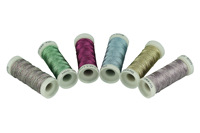 3 4 6 9 12-Strand Metallic Embroidery Thread Crochet Yarn Metallic Yarn for Sewing Machine Thread Sewing Thread Winding Machine