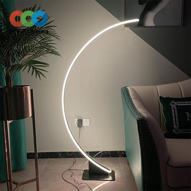 Floor Lamp Led Living Room Lamps Hotel Atmosphere Bedside RGB Fishing Stand Light