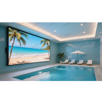 Écran vidéo LED RAYBO pour installation fixe en intérieur, étanche IP30, mur vidéo LED P2.97, aluminium moulé sous pression, adapté aux piscines