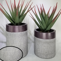 Pot Bunga Fiberglass Dekoratif Taman Rumah Tahan Lama Ringan Grosir Partai Besar Warna Kustom Bentuk Bulat Ukiran Tangan