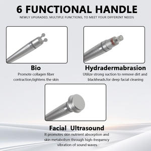 Personalizzare 14 in 1 macchina facciale di dermoabrasione acqua a getto di ossigeno Peel viso pulizia pelle cura di bellezza attrezzature - Product Image 2
