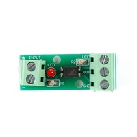 Placa de aislamiento de optoacoplador EL817 PC817 Soporte de riel de tarjeta Entrada 3-5V 12V 24V Módulo de aislamiento de optoacoplador 1 canal Opto