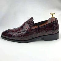 Mokassins Loafers Schuhe Herren Krokodil Echtes Leder Freizeit schuhe Herren Handmade Alligator Skin Custom Italienisches Kleid Herren schuhe