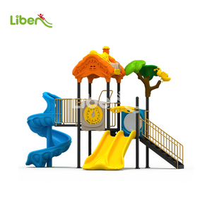 Petite aire de jeux extérieure avec toboggan pour les écoles maternelles, les parcs d'attractions et les communautés - Product Image 1