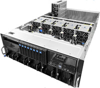 Serveur 4U ESC8000A-E13/P/X, double série 9005, prend en charge 8 GPU PCIe 5.0, nœud de calcul pour l'entraînement IA, scellé en usine, neuf