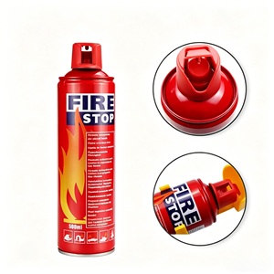 Extincteur portable en mousse 500ml 1000ml pour voiture, cuisine, <span class=keywords><strong>bateau</strong></span> – Sécurité incendie initiale pour petits feux - Product Image 3