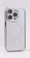 2024 vente chaude luxe étui de téléphone portable alliage caméra cadre couleurs étui de téléphone magnétique pour iPhone 15 Pro Max couleurs étui magnétique