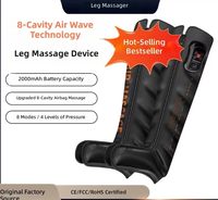 Nouveau modèle 2026 Pantalon de massage à pression d'air pour jambes, cuisses et pieds, avec pétrissage par coussins d'air, appareil de thérapie