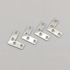 Soportes de Esquina de Aluminio 16x43mm, 5mm de Grosor, para Muebles, Puertas de Armario, Soporte de Herrajes - Product Image 1