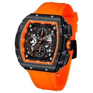 Mini Focus 0399 Reloj de Lujo para Hombre, Cronógrafo de Cuarzo Luminoso, Relojes Deportivos Casuales con Fecha Automática para Hombre - Product Image 3
