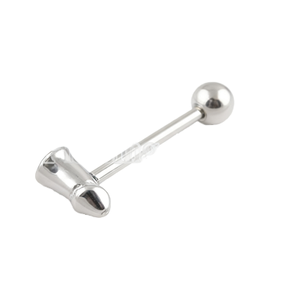 เครื่องประดับเจาะร่างกายรูปทรงอวัยวะเพศชายทำจากสแตนเลส - Product Image 2