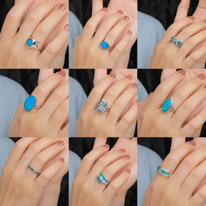 Phong cách cổ điển 925 Sterling Bạc opals: Đồ Nư lacework và milgrain viền Showcase vượt thời gian thủ công - Product Image 5