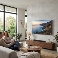 TV LED LCD Android Smart 4K UHD 55 Inci dengan Antarmuka USB dan Refresh Rate 24Hz untuk Penggunaan Hotel dan Rumah