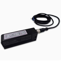 Mesin Label Sensor Penghitung Fotoelektrik Identifikasi Otomatis Pelacakan Manajemen Objek RFID DC 12-24V Waktu Respons