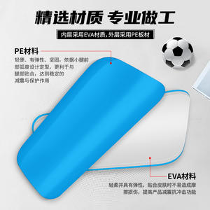 Protège-tibias professionnels pour adultes, en EVA respirant, protection des mollets, pour l'entraînement et les matchs - Product Image 3