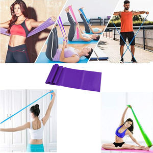 Set di Bande Elastiche di Resistenza in Latex con Logo Personalizzato per Esercizi Indoor - Product Image 2