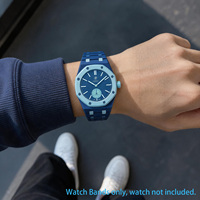 Al por mayor Caja integrada de biocerámica con correa para Swatch x AP Royal Pop Pulsera de repuesto resistente