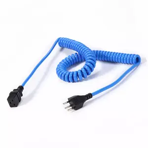 Venta al por mayor 2 3 4 5 6 7 Core PVC PU Extensión Espiral <span class=keywords><strong>Cable</strong></span> de alambre de bobina en espiral - Product Image 4