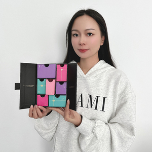 Hộp quà Giáng sinh bằng giấy cứng, thiết kế tùy chỉnh, dùng làm lịch vạn niên, đựng mỹ phẩm, trang sức, 7/12 ngày - Product Image 6