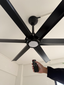 Ventilador de Techo VFans de 2m/2.5m/3m (80-120 pulgadas), Bajo Ruido, Viento Fuerte, Resistente al Polvo y al Agua, Ventilador Industrial de Ventilación Externa - Product Image 1