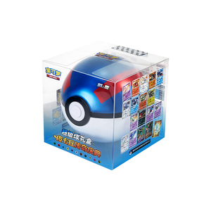 Coffret en métal sphérique pour cartes Pokémon TCG en chinois simplifié, thème Anime |   <span class=keywords><strong>Poke</strong></span> & Super Style Boîtier Rond Scellé en Usine |   Cartes de la série <span class=keywords><strong>V</strong></span> - Product Image 2