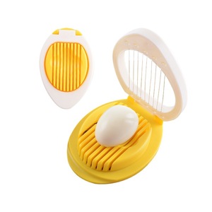 Egg Slicer With Stainless Steel Wire And Abs <b>Plastic</b> For Hard Boiled Eggs And Preserved Eggs Multipurpose <b>Kitchen</b> Tool - Product Image 1