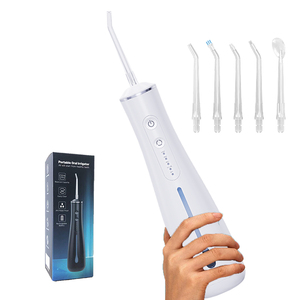 Kit de Nettoyage <span class=keywords><strong>Dentaire</strong></span> Professionnel : Irrigateur Buccal Rechargeable à Jet d'Eau pour Nettoyage Interdentaire et Flossing - Product Image 2