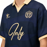 Maillot de Football Polo Classique Rétro Vente en Gros Usine, T-shirt de Football Sublimé Style Vintage, Tenue de Football Tendance Urbaine