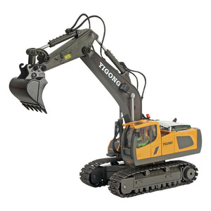 Véhicule <span class=keywords><strong>technique</strong></span> pelle 2.4G RC camion à benne basculante jouets véhicules d'ingénierie jouets éducatifs pour enfants avec musique légère - Product Image 6