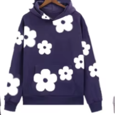 Felpe con Cappuccio OMMiZ in Denim di Cotone con Stampa a Lettere, Stile Streetwear Americano per Stampa Puff Baping <span class=keywords><strong>Spider</strong></span>, Fornitore Diretto all'Ingrosso - Product Image 6