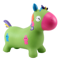 Cheval gonflable en PVC pour enfants, jouet, 8 pièces, meilleur vente
