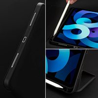 Étui pour iPad 10,9/11 pouces avec support pour stylet, rotation magnétique à lévitation, léger, fin, en cuir, pour iPad Air 5 Pro