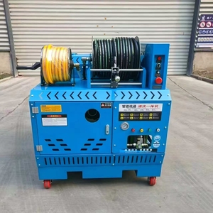 Machine de débouchage de canalisations <span class=keywords><strong>à</strong></span> jet d'eau sous pression pour véhicules, machines de nettoyage des égouts et des canalisations - Product Image 1