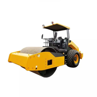 Compacteur vibrant à tambour unique de 11 tonnes, modèle 6611E, le plus vendu, avec deux options d'amplitude pour la construction routière et les travaux de terrassement