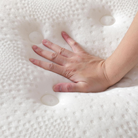 12-Zoll-Vakuum-Rollup-Verpackung Hotel 5-Sterne-Schaumfedermatratze Hybrid Gel Memory Foam Bonnel Compressed Spring Matratze
