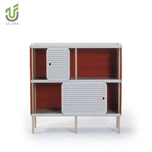 IULTRA Shelf Office Divider Bookcase <strong>Partition</strong> <strong>Wall</strong> Tall Freestanding Shelving Unit Divider Double Sided Open Bookshelf - Product Image 2