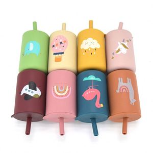 BPA-Free Baby Sippy Cups With Lids and Straws Training Drinking Water Cup Infant for Toddler Kid - Product Image 1