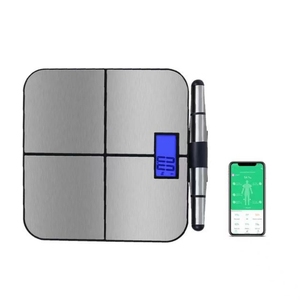 Balance connectée Veidt Wifi 180 kg pour salle de bain, pèse-personne numérique électronique intelligent avec mesure de la graisse corporelle VT-F71E, balance à ultrasons pour la taille et le poids - Product Image 1