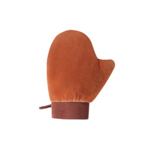 Guantes de Aplicación Negros para Belleza, Guante de Felpa para Aplicación Rápida de Loción Corporal, Herramienta para Protección Solar y Aplicación de Aceites Esenciales - Product Image 1