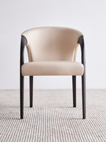 JP nouvelle chaise de salle à manger chinoise en bois massif avec accoudoir Style de conception de ferme pour maison de thé café Restaurant occidental usage domestique