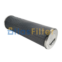 Elemen Filter Tekanan Hidrolik Baru 01.NL 100.10G.30.EPVA Bersertifikat CE, Saringan Oli Jaring Kawat Fiberglass 10 Mikron