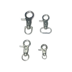 Mosquetón de Aleación de Zinc de 38mm para Llaveros, Accesorios de Joyería DIY - Product Image 1