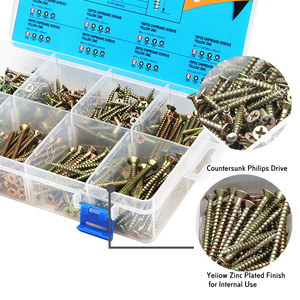 Viti Speciali Din7505 Zinctorx a Doppia <span class=keywords><strong>Testa</strong></span> Piatta 40mm, Viti per Truciolato 5x100 4.0 X 50 Mm - Product Image 4